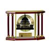 [EX103] Executive 4-Pillar Gold & Rosewood Piano Finish Clock  Thumbnail