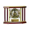 [EX103] Executive 4-Pillar Gold & Rosewood Piano Finish Clock  Thumbnail