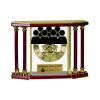 [EX103] Executive 4-Pillar Gold & Rosewood Piano Finish Clock  Thumbnail