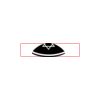 T304 - Black Piano Finish Mantel Clock (Discontinued) Thumbnail