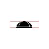 T304 - Black Piano Finish Mantel Clock (Discontinued) Thumbnail