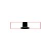 T304 - Black Piano Finish Mantel Clock (Discontinued) Thumbnail