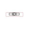T304 - Black Piano Finish Mantel Clock (Discontinued) Thumbnail