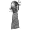 FTB202 15" Antique Silver Football Award Thumbnail