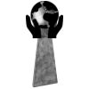 FTB202 15" Antique Silver Football Award Thumbnail