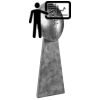 FTB202 15" Antique Silver Football Award Thumbnail
