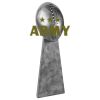 FTB202 15" Antique Silver Football Award Thumbnail