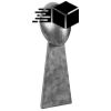 FTB202 15" Antique Silver Football Award Thumbnail