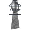 FTB202 15" Antique Silver Football Award Thumbnail